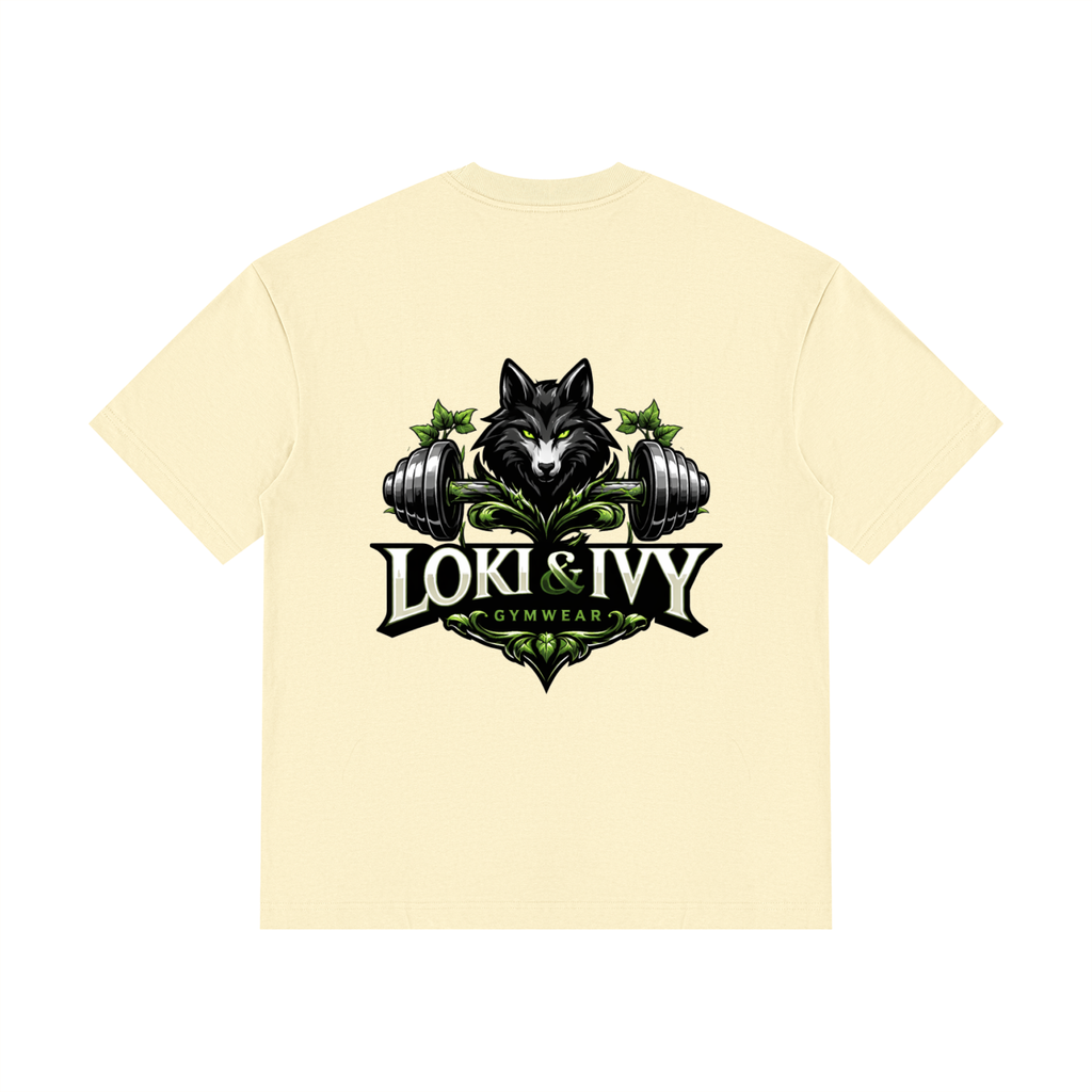 Loki & Ivy Unisex Drop Shoulder Cotton T-Shirt