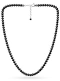 Black Onyx Beaded Necklace