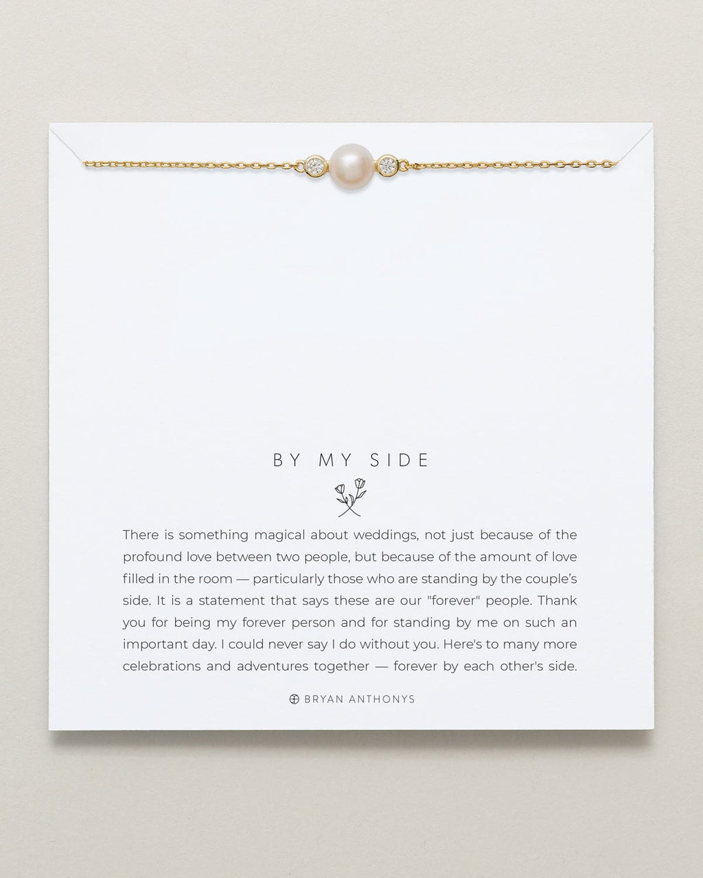 By My Side Pearl Necklace