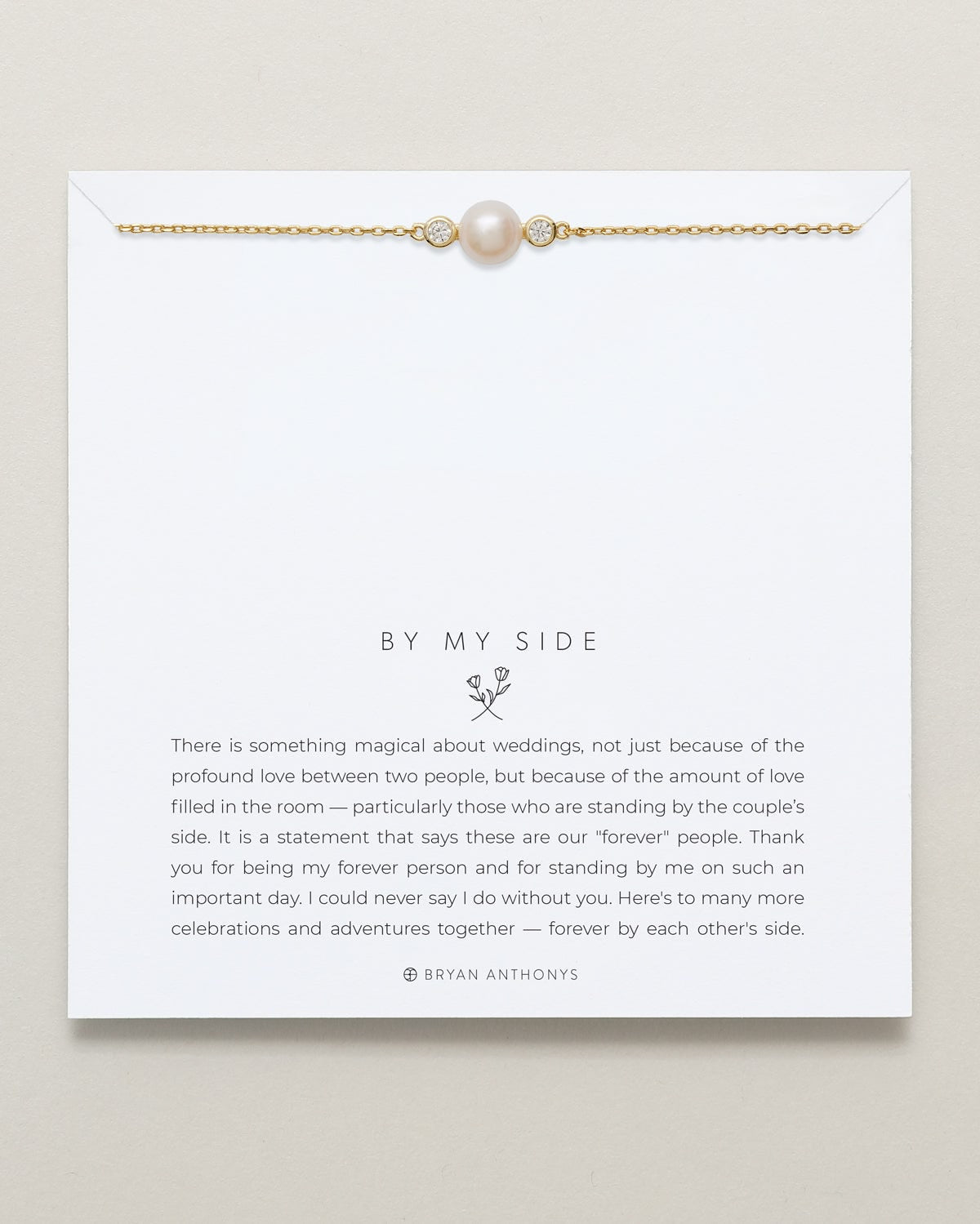 By My Side Pearl Necklace