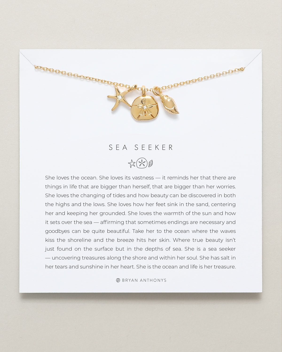 Sea Seeker & Grit Layered Necklace Set