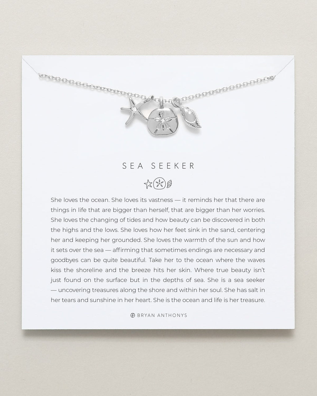 Sea Seeker & Grit Layered Necklace Set
