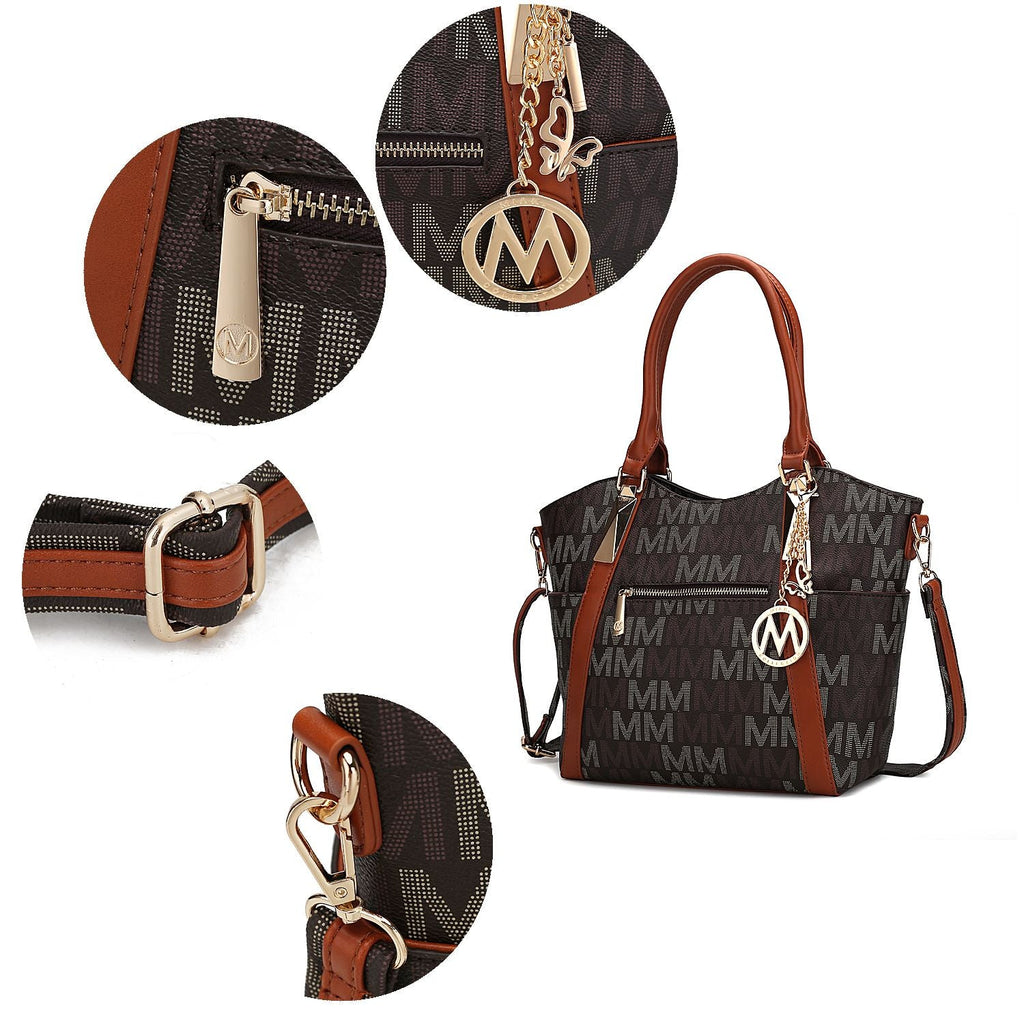 MKF Collection Jeneece M Signature Tote Bag by Mia k