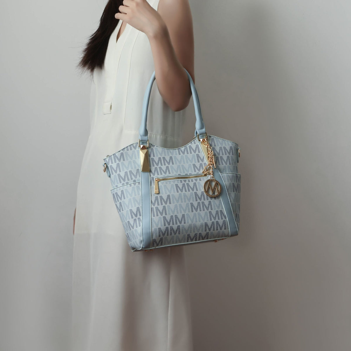 MKF Collection Jeneece M Signature Tote Bag by Mia k