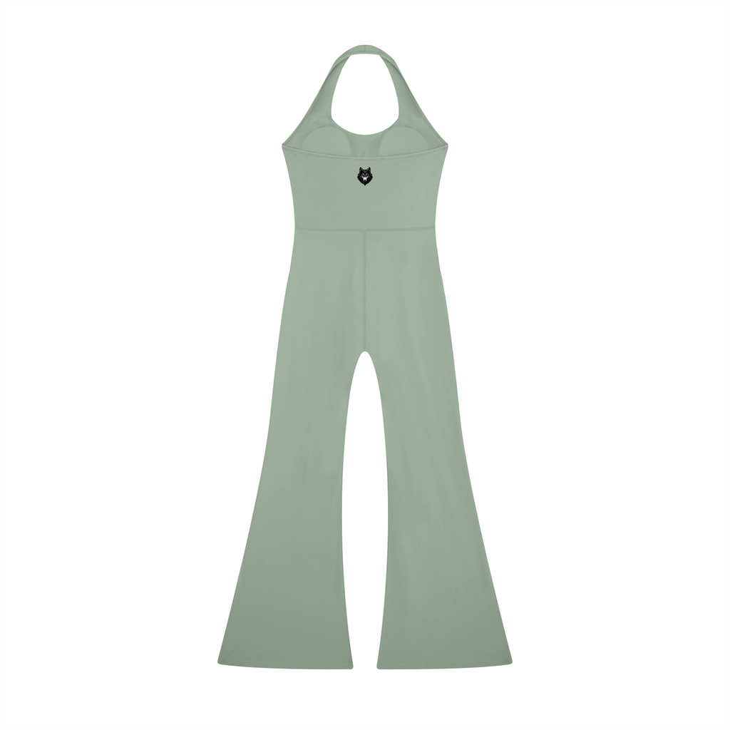 Loki & Ivy Women’s Halter Flared Jumpsuit